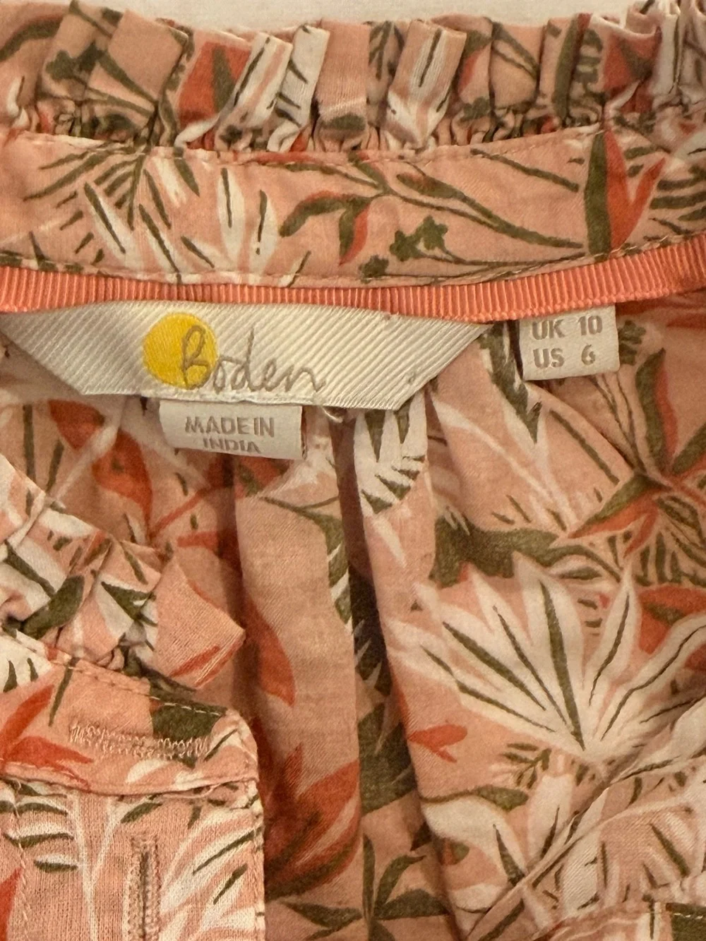 Boden Miranda Floral Blouse US 6